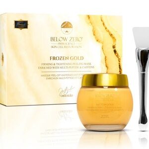 Below Zero Frozen Gold Firming & Tightening Peeling Mask  Multi-Peptide Caffeine